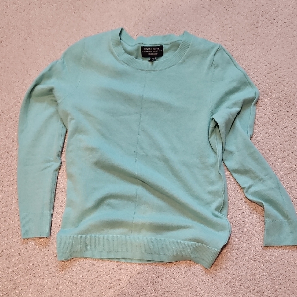 Women's Aqua Sweater